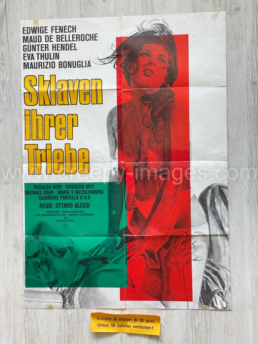 Sklaven ihrer Triebe / Top Sensation / The Seducers – Deutsches Plakat